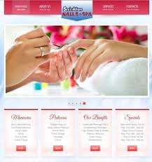 Best Manicure and Pedicure Website Design | Responsive Beauty Ecommerce Website